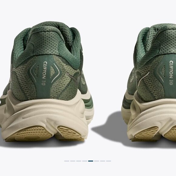 NEW IN BOX HOKA CLIFTON 10 - FERN/T - MEN'S SIZE 8.5 - Picture 9 of 9